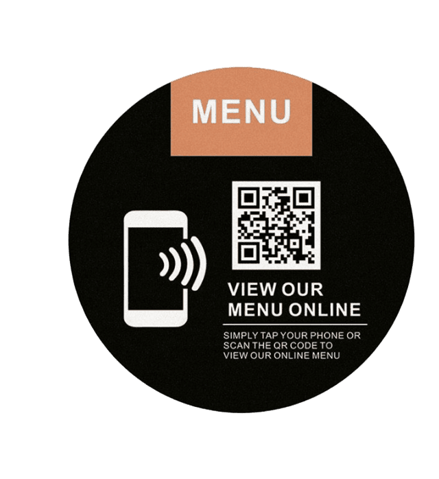 Menú NFC Restaurante