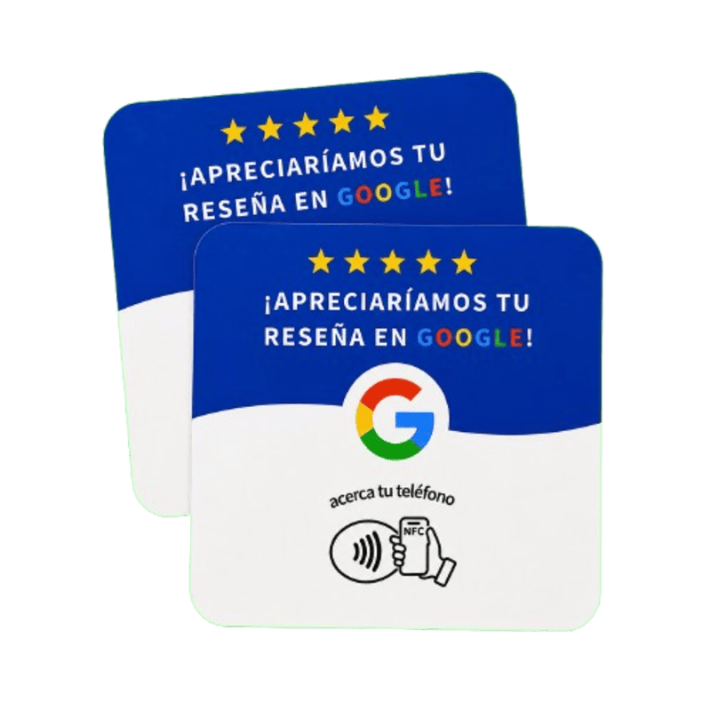 Tarjeta NFC Google Reseñas