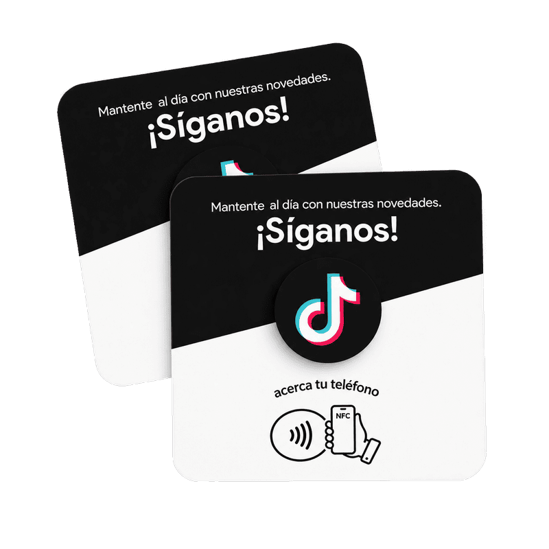 Tarjeta NFC TikTok